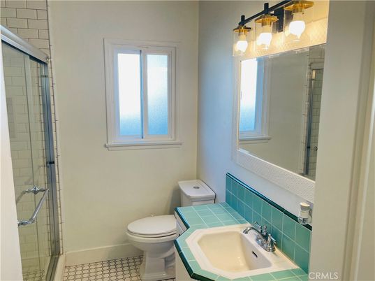 Bathroom, Glass Shower, Interior, Tile Countertops