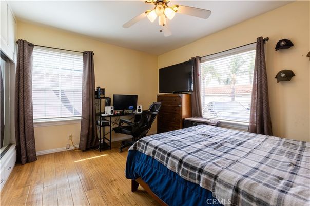 Bedroom, Home Office, Interior, Wood Texture Flooring
