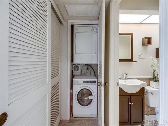 Bathroom, Interior, Utility Closets, Washer