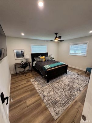 Bedroom, Billiard Table, Game Room, Interior, Recessed Lighting, Wood Texture Flooring