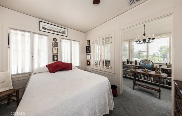 Bedroom, Chandelier, Home Office, Interior
