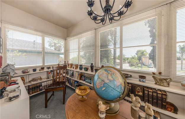 Chandelier, Home Office, Interior