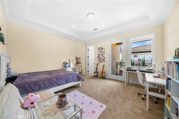 Bedroom, Home Office, Interior, Recessed Lighting