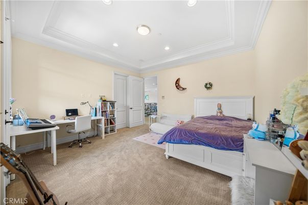 Bedroom, Home Office, Interior, Recessed Lighting