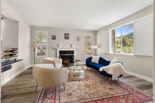Fireplace, Interior, Living room, Wood Texture Flooring