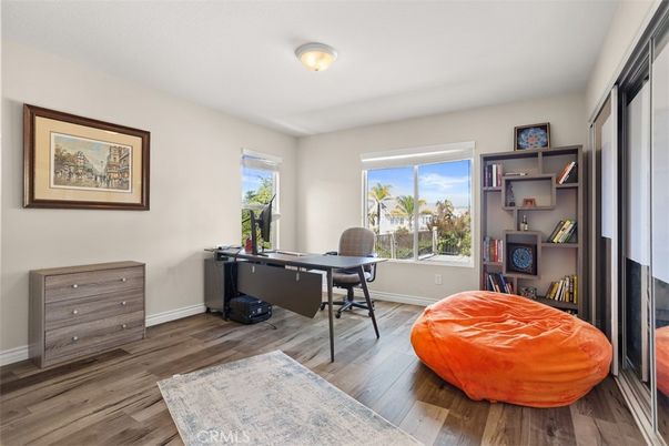 Home Office, Interior, Wood Texture Flooring