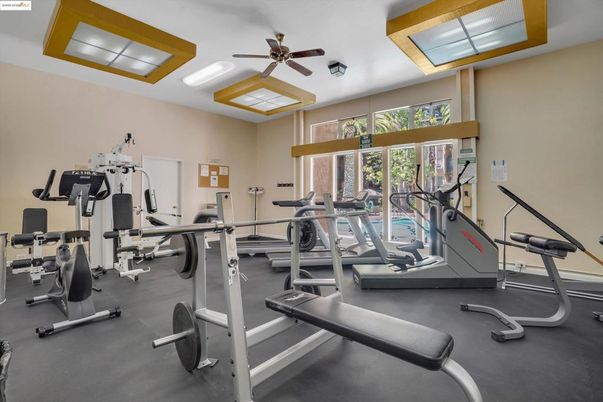 Fitness Equipment, Gym, Interior