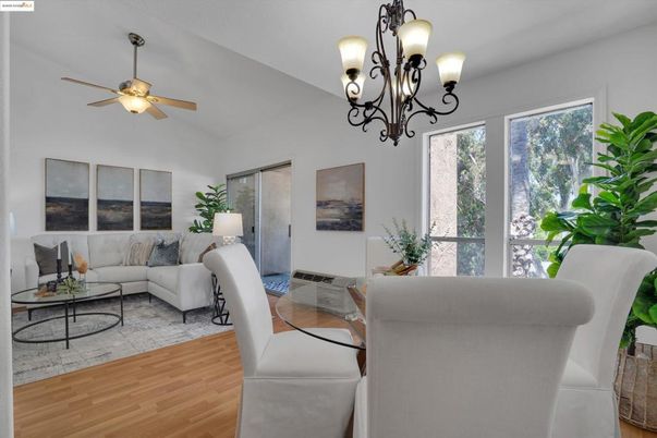 Chandelier, Dining room, Interior, Living room, Wood Texture Flooring