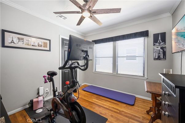 Fitness Equipment, Interior, Wood Texture Flooring