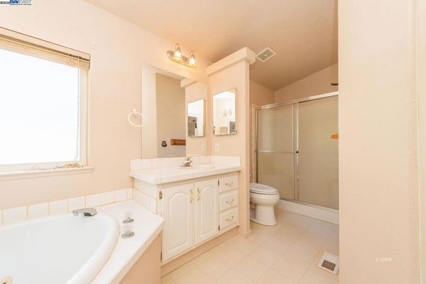 Bathroom, Glass Shower, Interior, Tile Countertops