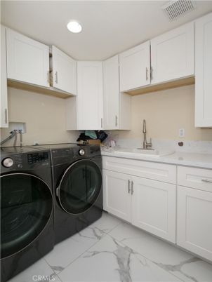 Interior, Marble, Recessed Lighting, Washer