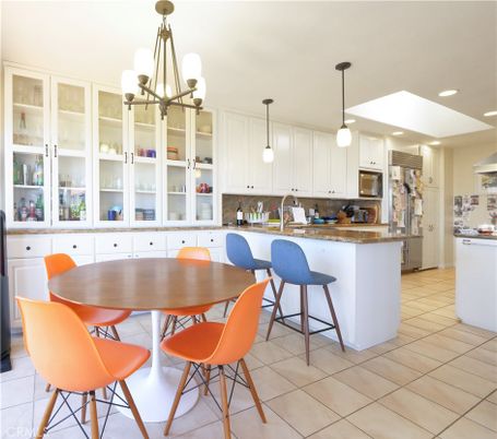 Dining room, Interior, Kitchen, Pendant Lights, Recessed Lighting