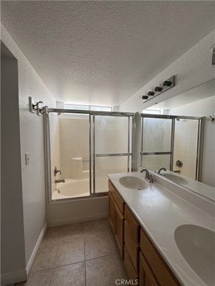 Bathroom, Dual Sink Vanities, Glass Shower, Interior