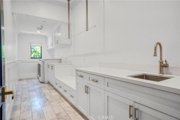 Interior, Recessed Lighting, Washer