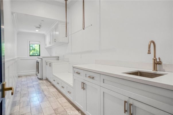 Interior, Recessed Lighting, Washer