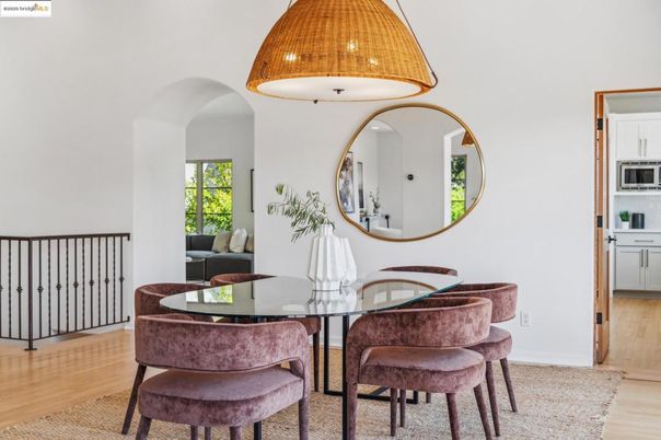 Dining room, Interior, Wood Texture Flooring