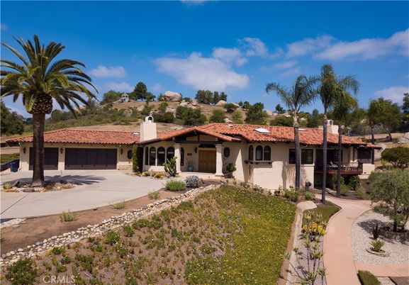 Attached, Backyard, Exterior, Facade, Spanish Mediterranean