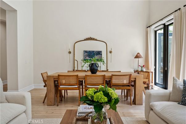Dining room, Interior, Wood Texture Flooring