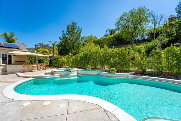 Exterior, Pool, Solar Panels