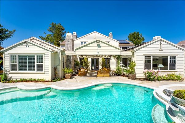 Exterior, Pool, Solar Panels
