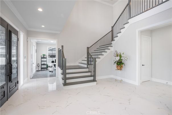 Interior, Marble, Recessed Lighting