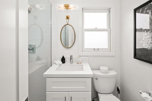 Bathroom, Glass Shower, Interior