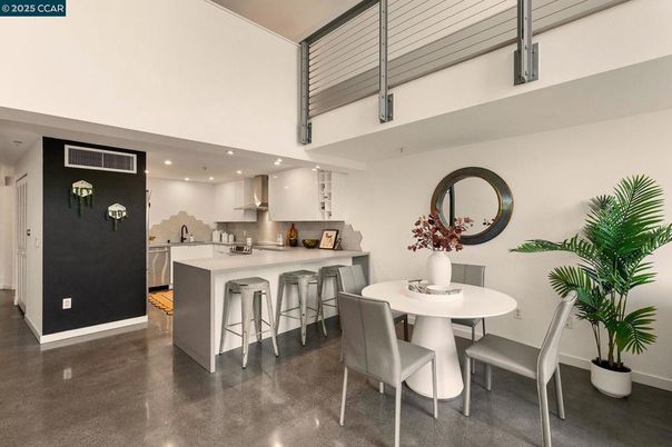 Dining room, Interior, Kitchen, Recessed Lighting