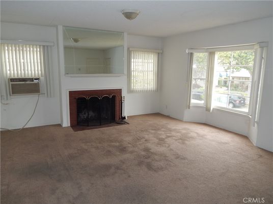 Empty room, Fireplace, Interior