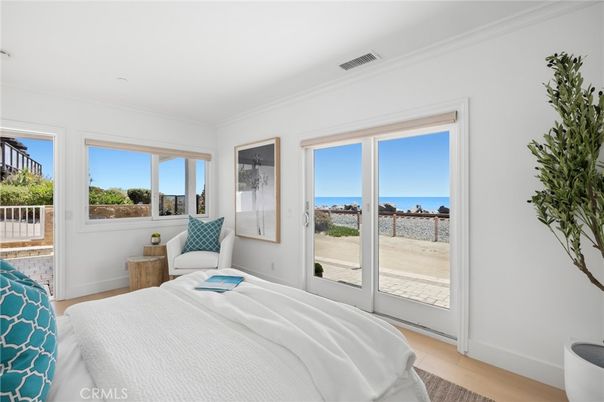 Bedroom, Interior, Water, Wood Texture Flooring