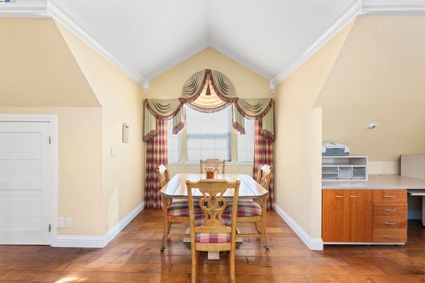 Dining room, Interior, Wood Texture Flooring