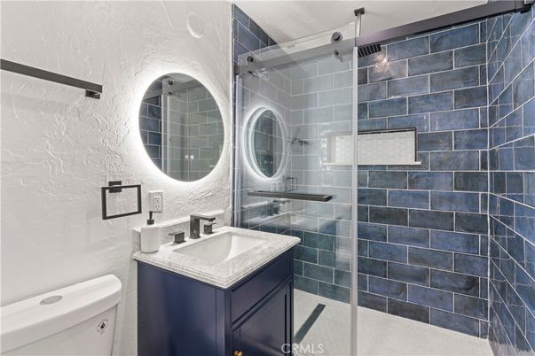 Bathroom, Glass Shower, Interior