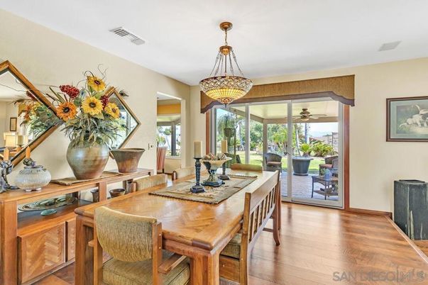 Dining room, Interior, Wood Texture Flooring