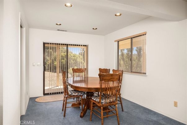 Dining room, Interior, Recessed Lighting