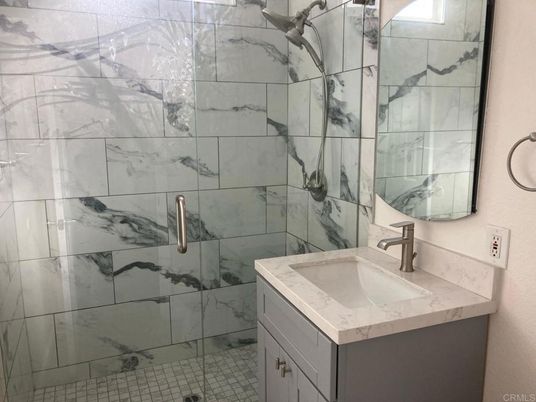 Bathroom, Interior, Marble Walls