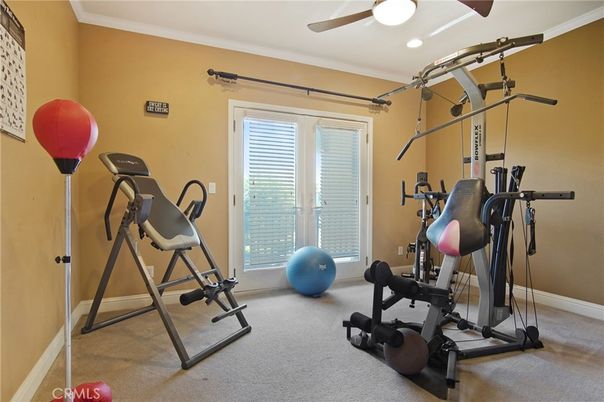 Fitness Equipment, Interior, Recessed Lighting