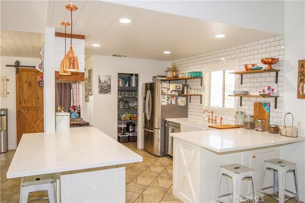 Interior, Kitchen, Pendant Lights, Recessed Lighting