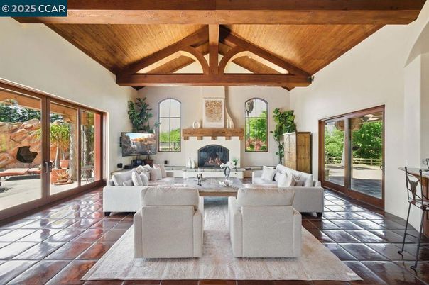 Fireplace, Interior, Living room, Wooden Beams, Wooden Ceilings
