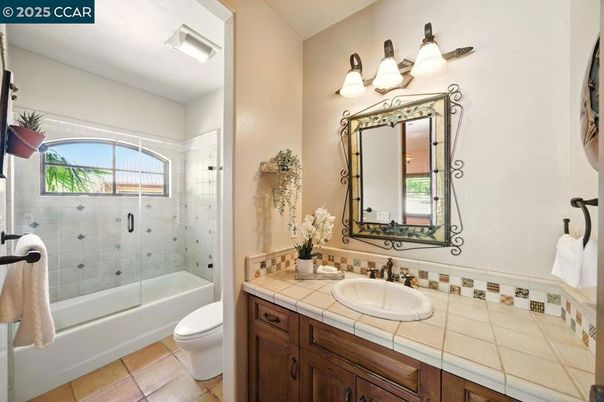 Bathroom, Glass Shower, Interior, Tile Countertops