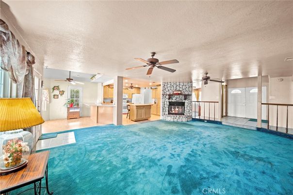 Empty room, Fireplace, Interior, Kitchen