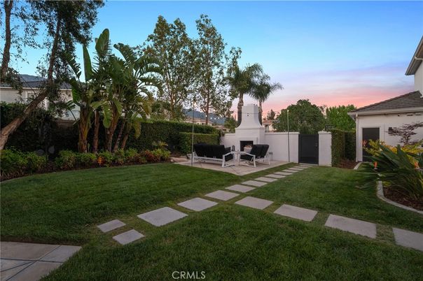 Backyard, Exterior, Fireplace