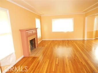 Empty room, Fireplace, Interior, Wood Texture Flooring