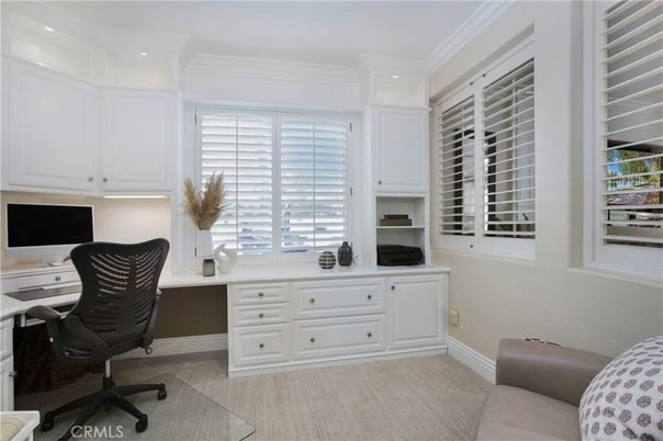 Home Office, Interior, Recessed Lighting