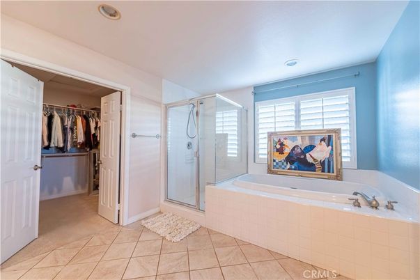 Bathroom, Glass Shower, Interior, Recessed Lighting, Walk-in Closets