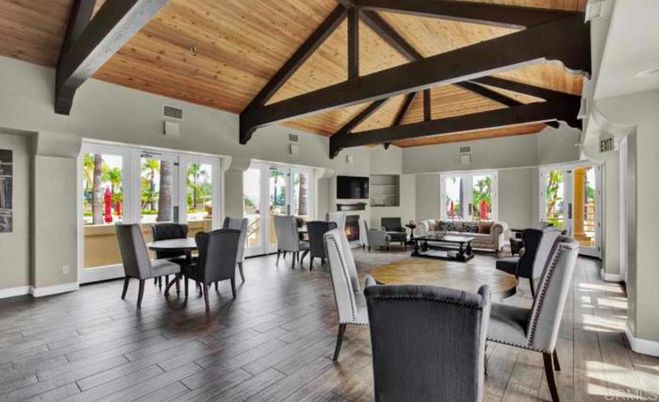 Dining room, Interior, Living room, Wooden Beams, Wooden Ceilings, Wood Texture Flooring
