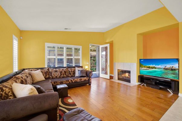 Fireplace, Interior, Living room, Wood Texture Flooring