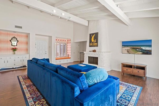 Fireplace, Interior, Living room, Wood Texture Flooring