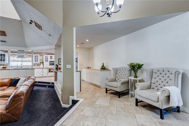 Chandelier, Interior, Recessed Lighting