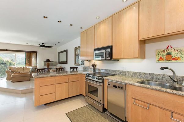 Interior, Kitchen, Living room, Recessed Lighting, Stainless Steel Appliances