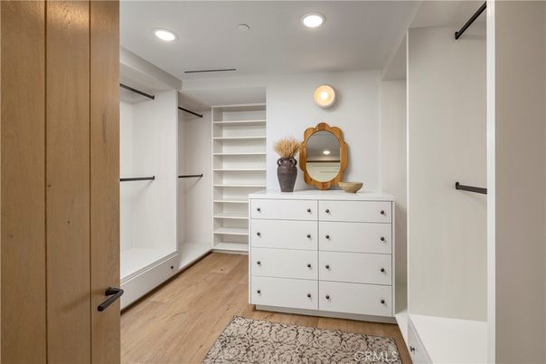 Interior, Recessed Lighting, Walk-in Closets, Wood Texture Flooring