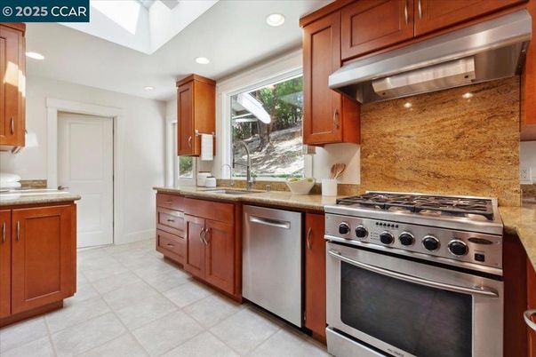 Interior, Kitchen, Recessed Lighting, Stainless Steel Appliances